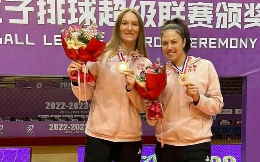 Azərbaycanlı voleybolçular Çində medal qazandılar
