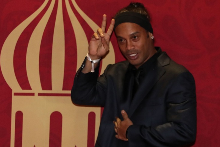Ronaldinyo da o liqaya gəldi