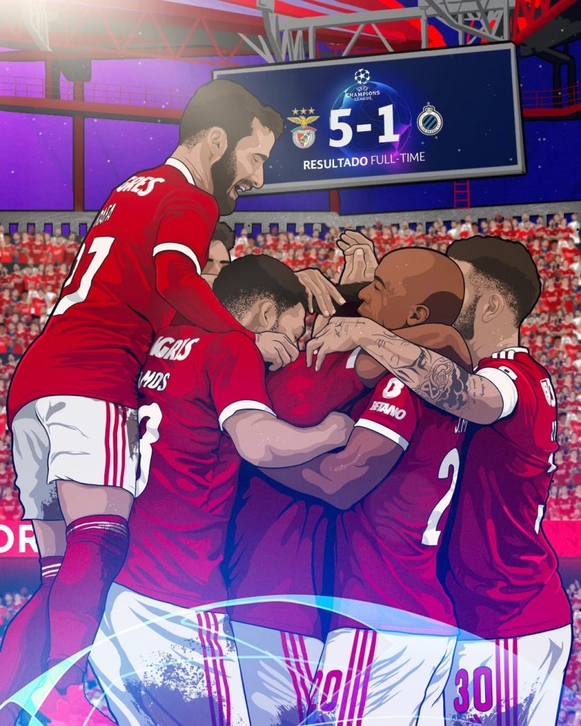Benfica-Club Brugge-HIGHLIGHTS
