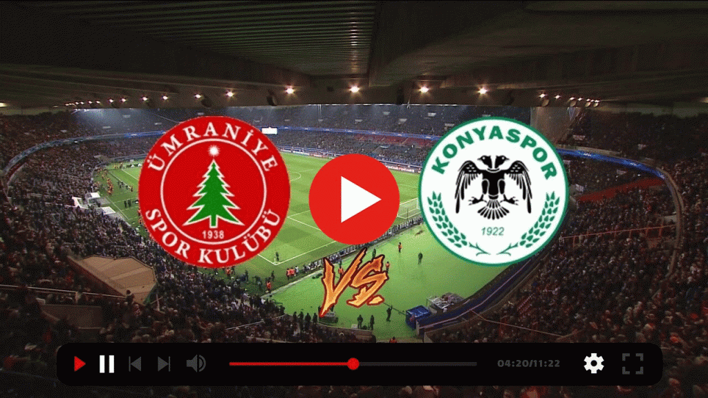 ÜMRANİYESPOR - KONYASPOR- LIVE STREAM