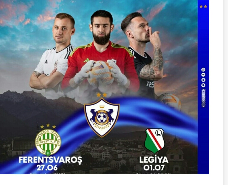 "Qarabağ"ın 2-ci rəqibi açıqlandı