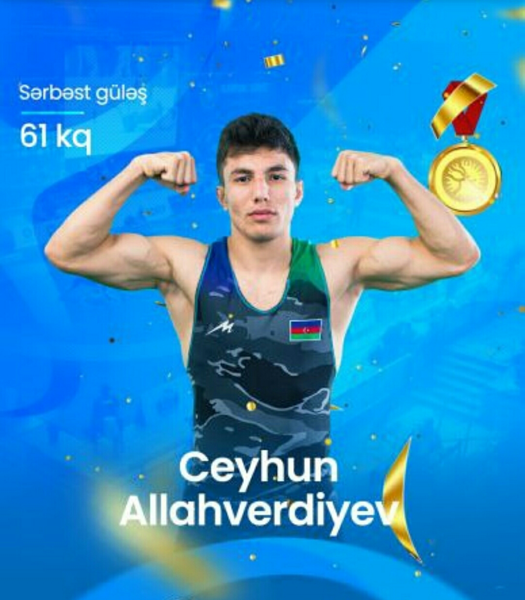 Ceyhun erməni idmançını məğlub edib, Avropa çempionu oldu