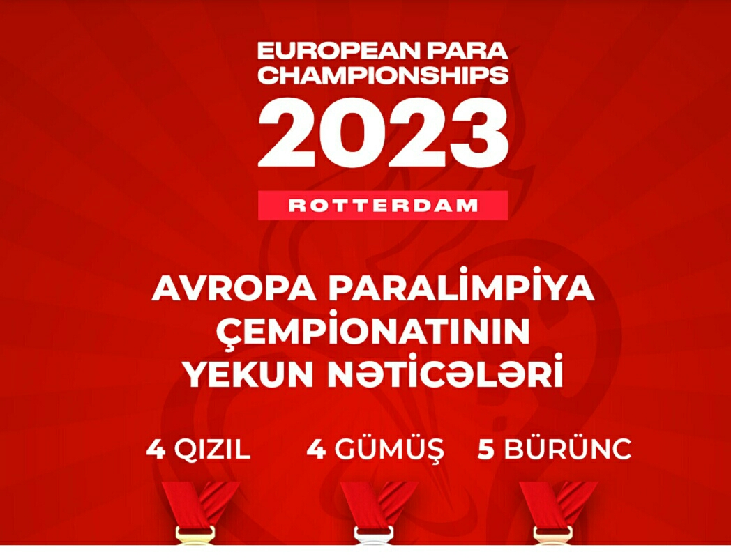 Azərbaycan idmançıları Avropa çempionatında 13 medal qazandı