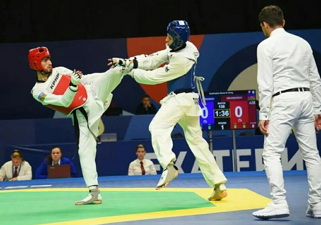 İsgəndərov Rusiyada bürünc medal qazandı