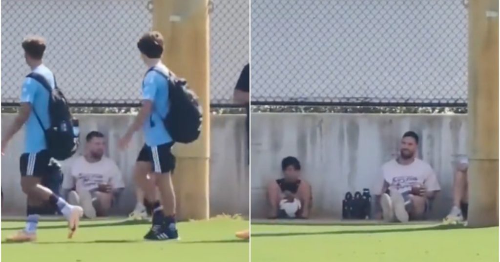 Messi yenə hər kəsi sadəliyi ilə heyran etdi - Video