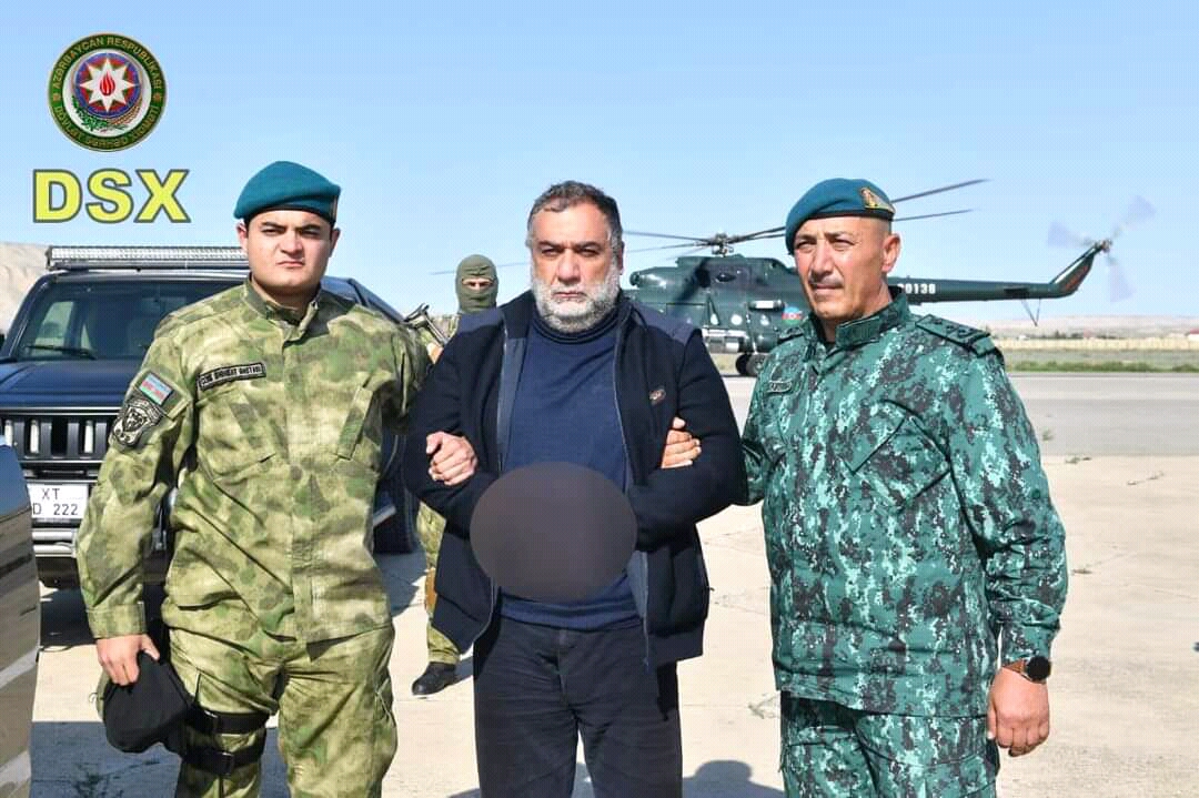 Ruben Vardanyan “Laçın” sərhəd-buraxılış məntəqəsində saxlanılıb, Bakıya gətirildi