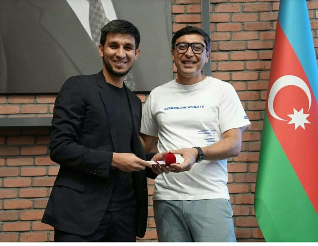 Əfran İsmayılov “Azərbaycan Respublikasının İdman Ustası” adına layiq görüldü