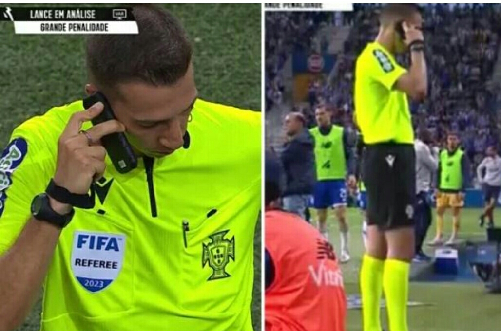 Baş hakim telefonla danışdı, penaltini ləğv etdi