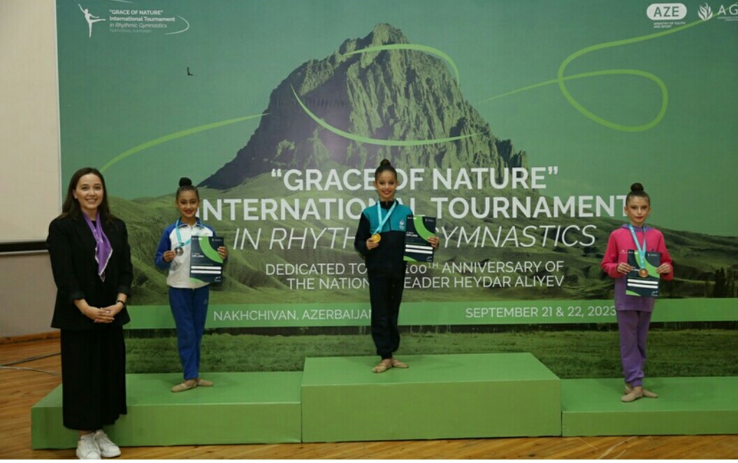 Naxçıvanda bədii gimnastika üzrə beynəlxalq turnir keçirilib