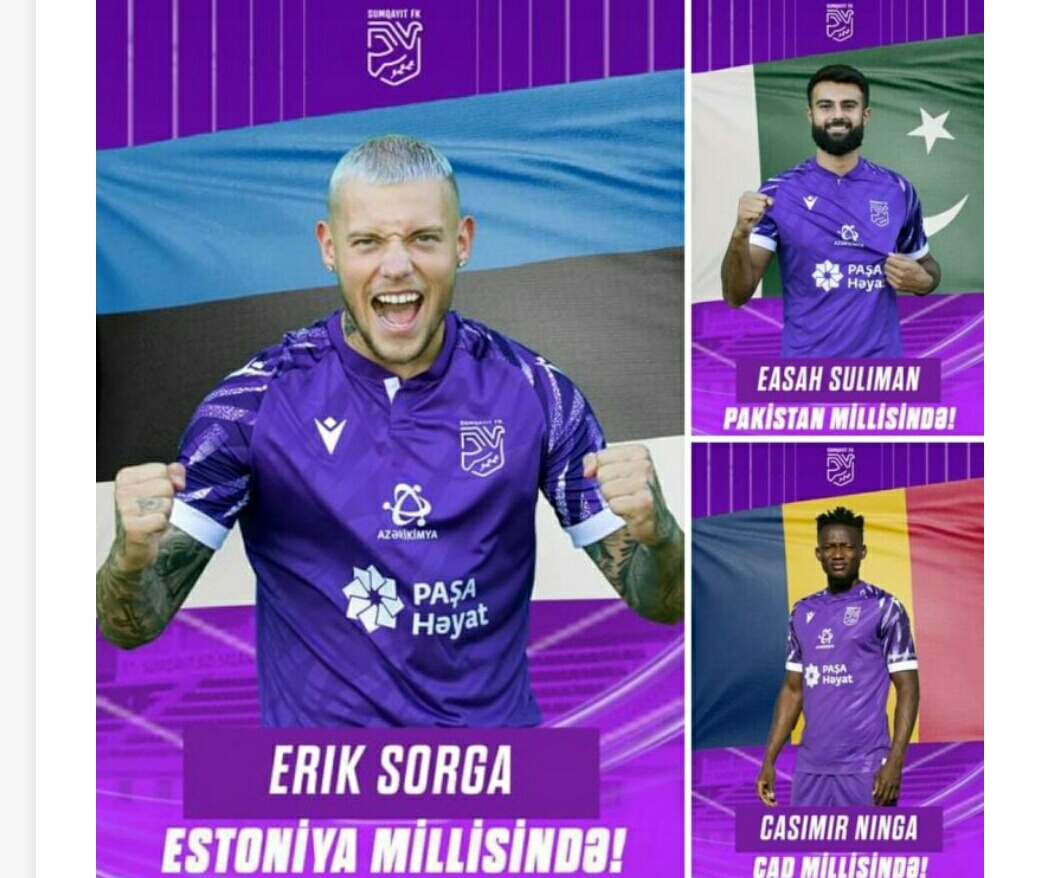 "Sumqayıt"ın futbolçusu Azərbaycana qarşı oynayacaq
