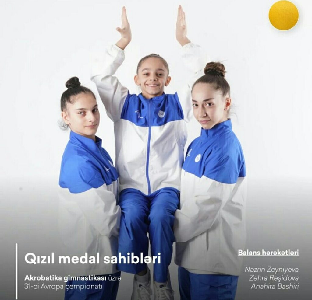 Azərbaycanlı gimnastlar Avropa çempionu oldu