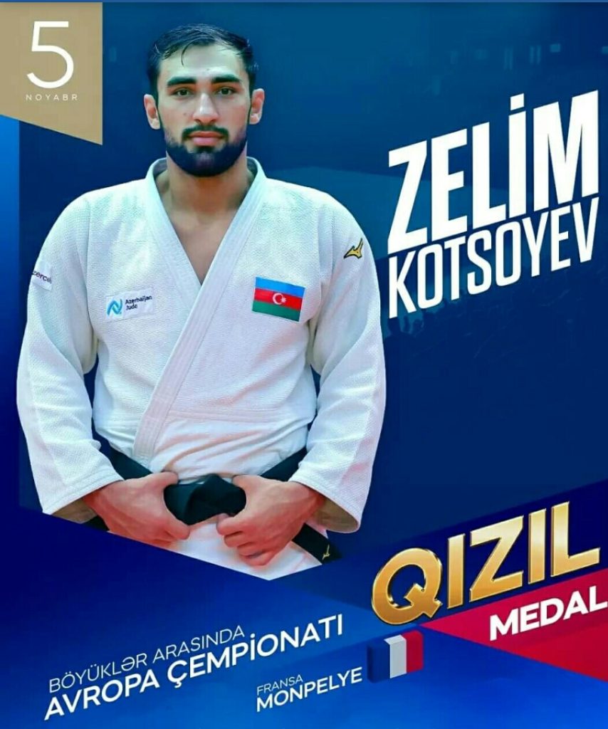 Azərbaycan cüdoçusu Avropa çempionu oldu