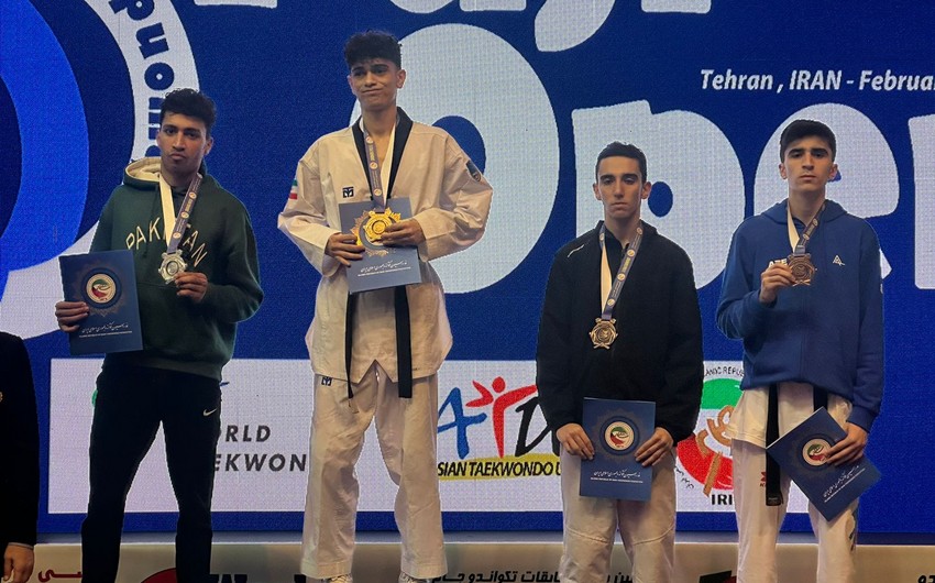 Azərbaycan taekvondo millisi beynəlxalq turniri 3 medalla başa vurdu