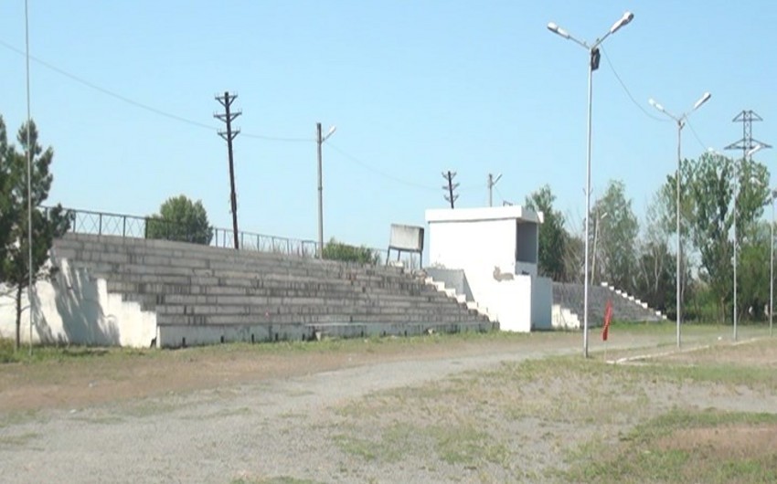 Zərdabda mərkəzi stadion yenidən qurulacaq