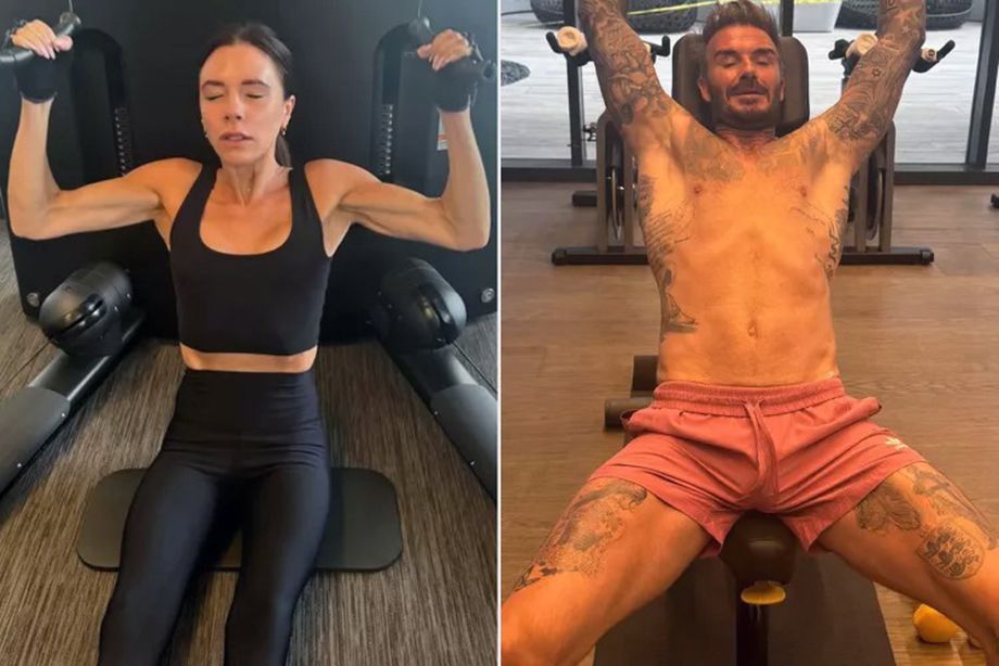 Viktoriya paylaşdı: Bekhemlə belə məşq edirlər – FOTO 2 Viktoriya paylaşdı: Bekhemlə belə məşq edirlər – FOTO