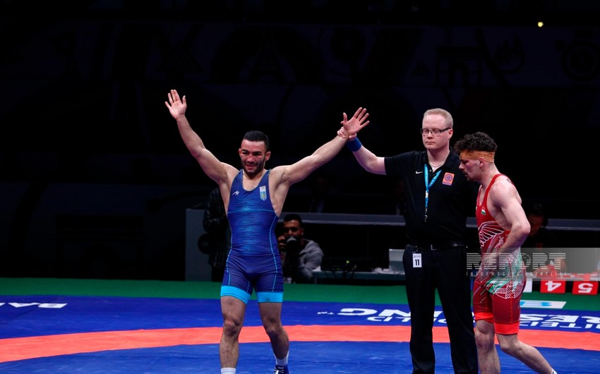 Ukraynanı təmsil edən azərbaycanlı güləşçi Bakıda olimpiadaya lisenziya qazandı