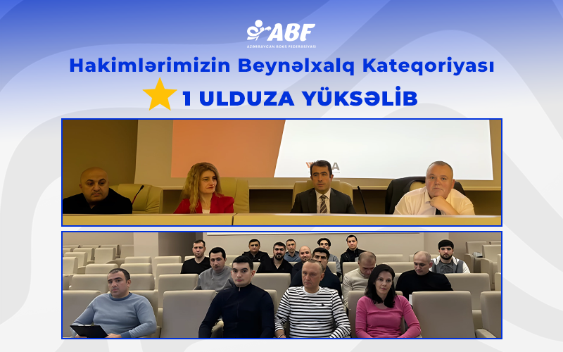 Azərbaycanın 14 hakimi beynəlxalq dərəcə aldı