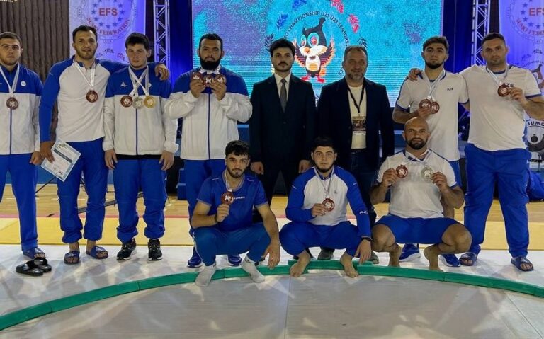 Azərbaycan sumoçuları Avropa çempionatında 11 medal qazanıblar
