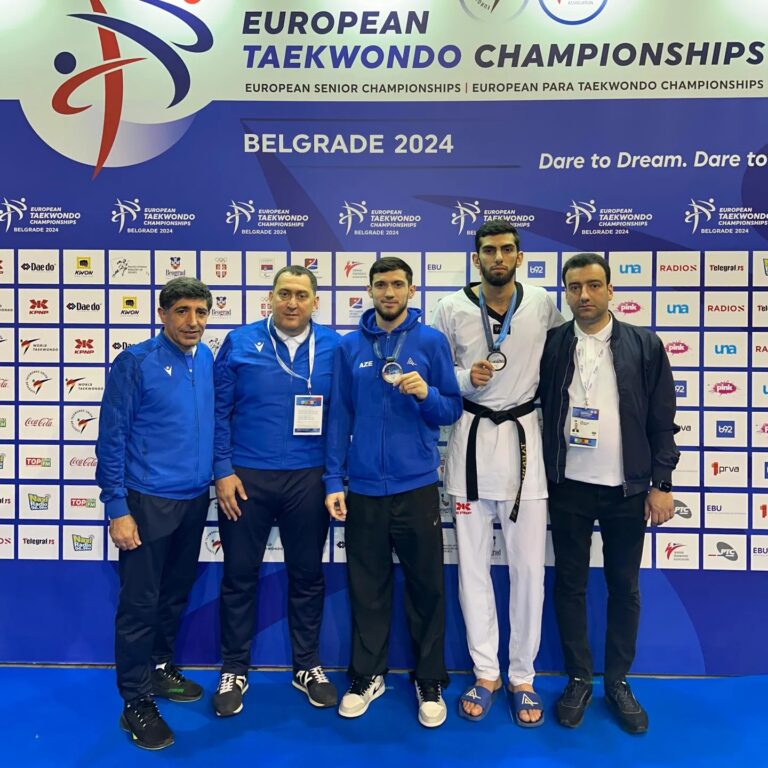 Taekvondoçumuz Avropa çempionatında 3-cü yeri tutub