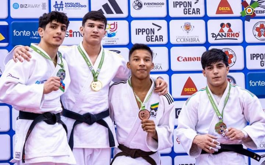 Azərbaycan cüdoçuları Avropa Kubokunun ilk günündə üç medal qazandılar