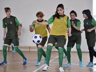 AFFA cəzaçəkmə və tərbiyə müəssisələrində futbol dərsləri təşkil edib