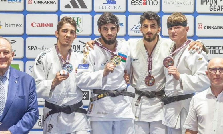 Azərbaycan cüdoçularından Podçetrtekdə 5 medal