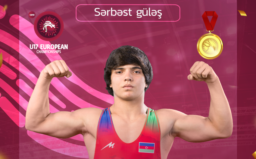 Azərbaycan güləşçisi Avropa çempionu oldu