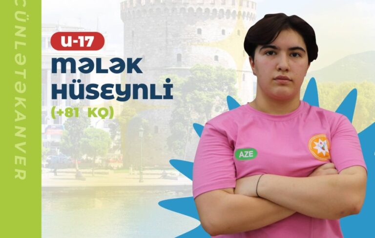 Mələk Hüseynli Salonikidə medalsız qaldı