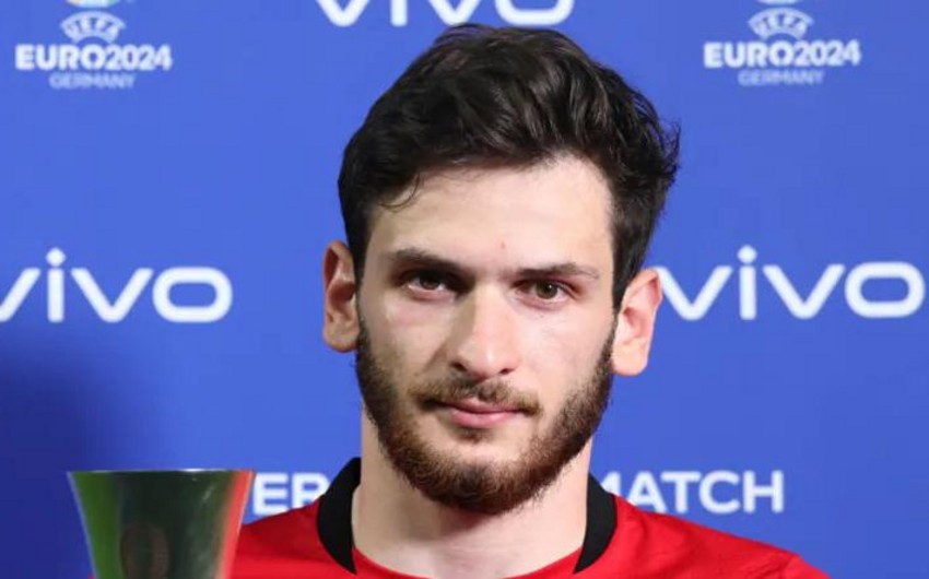 AVRO-2024: Gürcüstan - Portuqaliya matçının ən yaxşı futbolçusu müəyyənləşdi