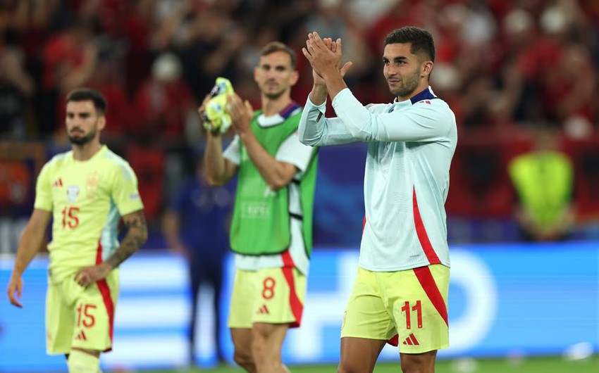 Albaniya - İspaniya oyununun ən yaxşı futbolçusu açıqlandı