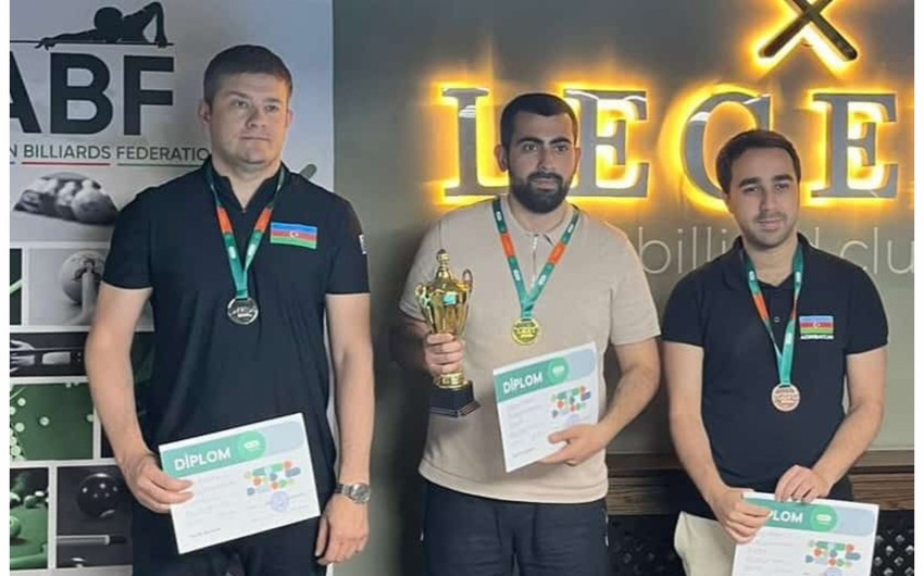 Azərbaycan çempionatının mükafatçıları bəlli oldu