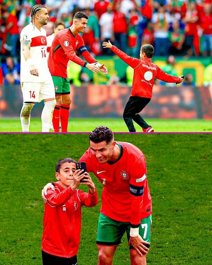 UEFA Ronaldo ilə şəkil çəkdirən uşağa bu cəzanı verdi