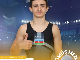 Azərbaycan gimnastlarından Portuqaliyada daha 2 medal