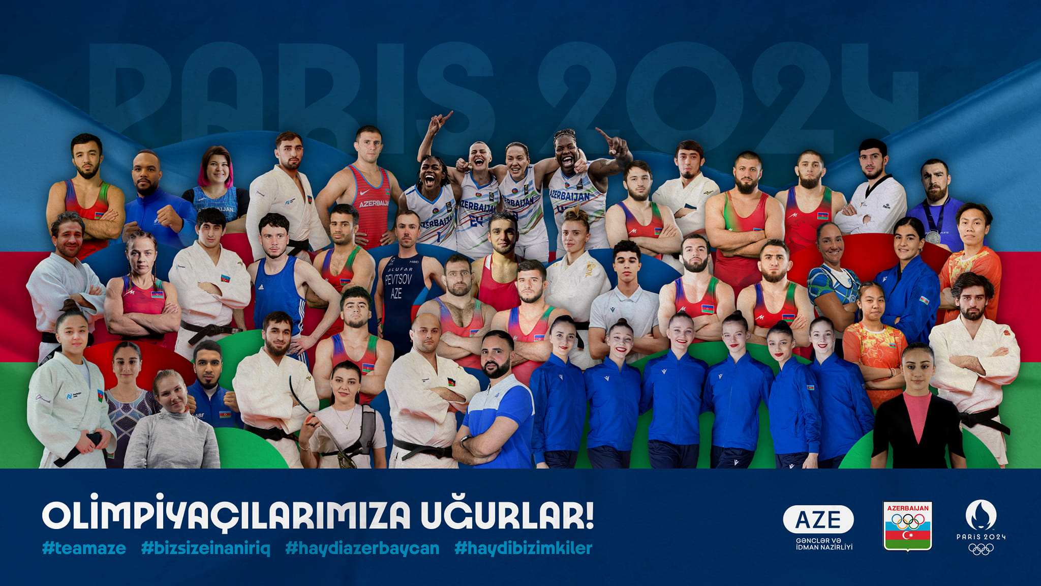 Azərbaycanı Paris-2024-də onlar təmsil edəcək - SİYAHI