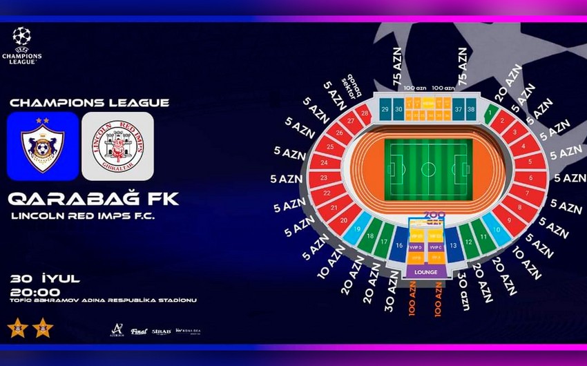 “Qarabağ” – “Linkoln”: neçə bilet satılıb?