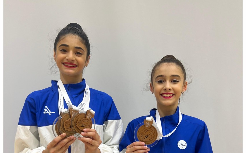 Azərbaycan gimnastlarından Belarusda 4 medal