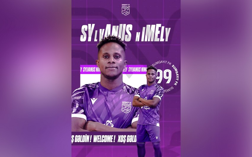 Liberiyalı futbolçu "Sumqayıt" da