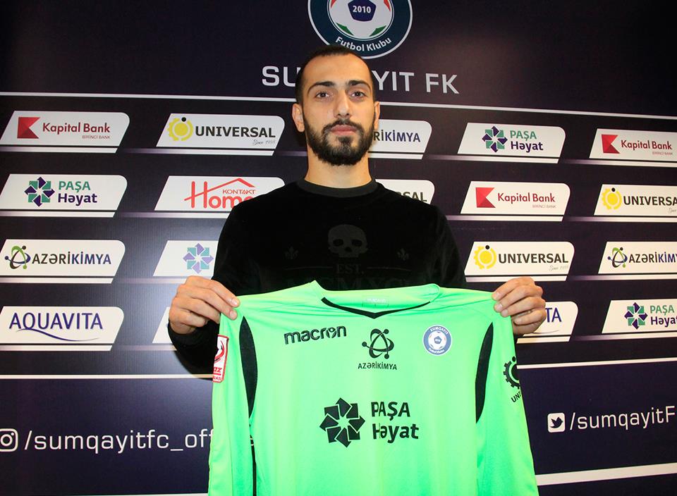 “Sumqayıt”da yeni qapıçı – Rəsmi
