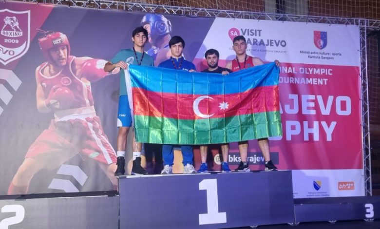 Azərbaycan boksçularından beynəlxalq turnirdə 4 medal