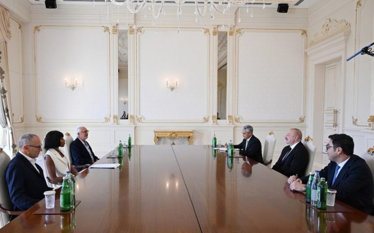 Prezident İlham Əliyev “Formula 1”in prezidentini qəbul edib