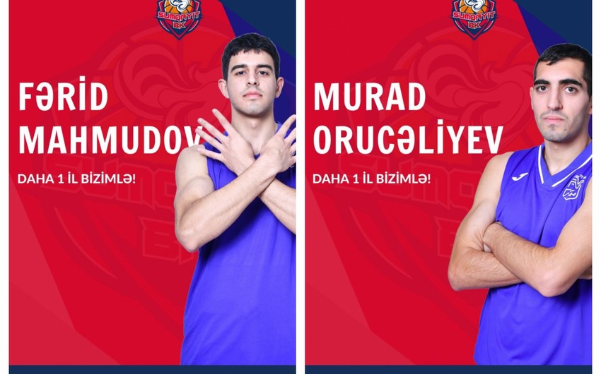 “Sumqayıt” 2 oyunçu ilə müqavilə müddətini yeniləyib