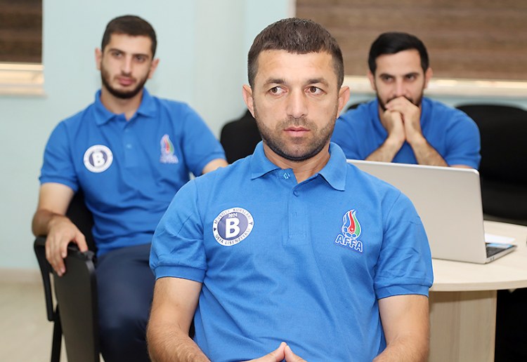 Azərbaycanın tanınmış futbolçuları məşqçi kursunda