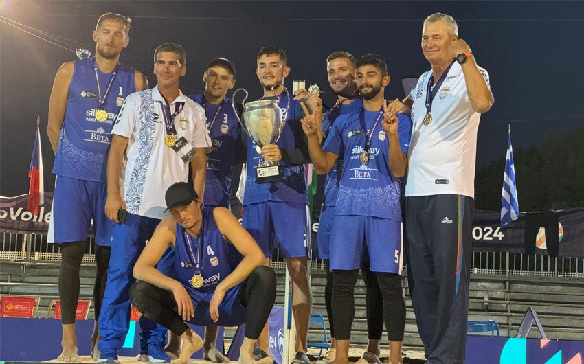 Azərbaycan komandası Fransada çempion oldu