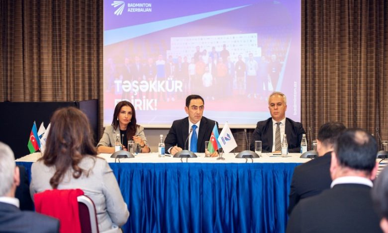 Badminton Federasiyasına yeni vitse-prezidentlər seçilib