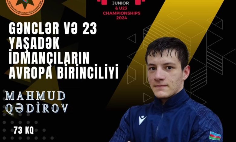 Azərbaycan atleti Avropa birinciliyində 8-ci oldu