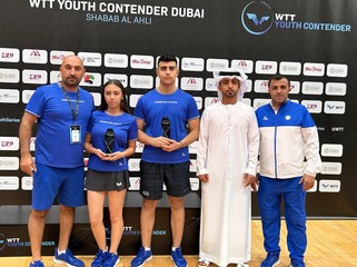 Stolüstü tennisçilərimiz beynəlxalq yarışda üç medal qazandılar