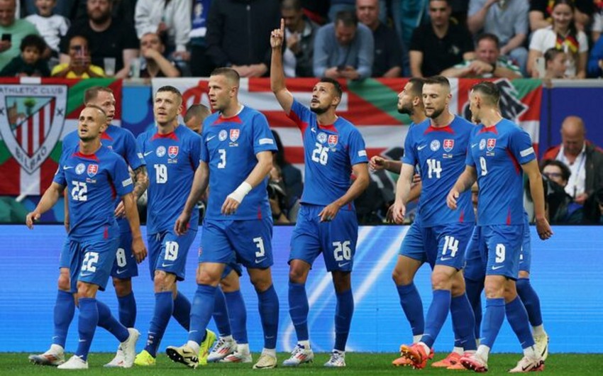 Slovakiya yığmasının Azərbaycanla oyun üçün heyəti açıqladı