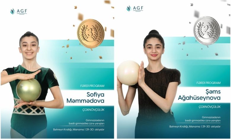 Azərbaycan gimnastları Gimnaziadada 2-ci və 3-cü yerləri tutublar