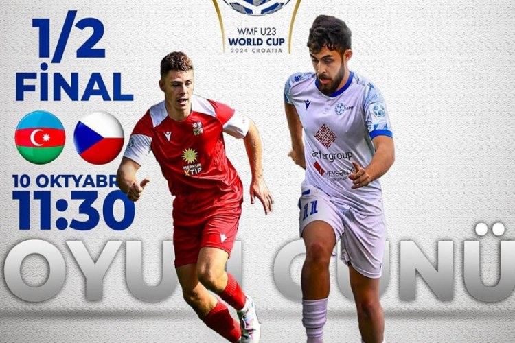 Azərbaycan millisi yarımfinalda məğlub oldu