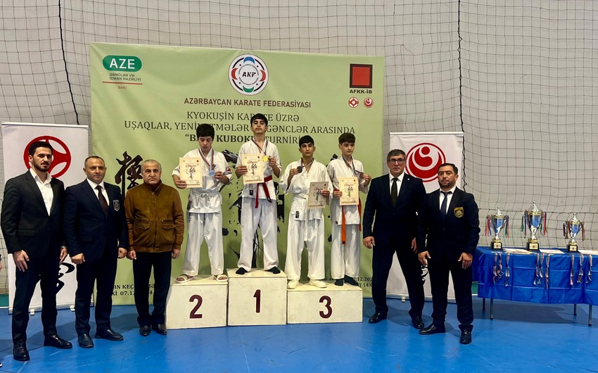 "Bakı kuboku" turniri başa çatdı